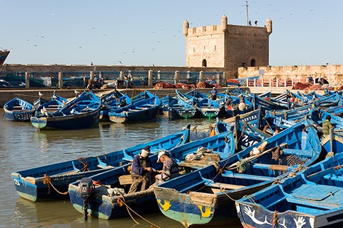 Fishing boats, Essaouira